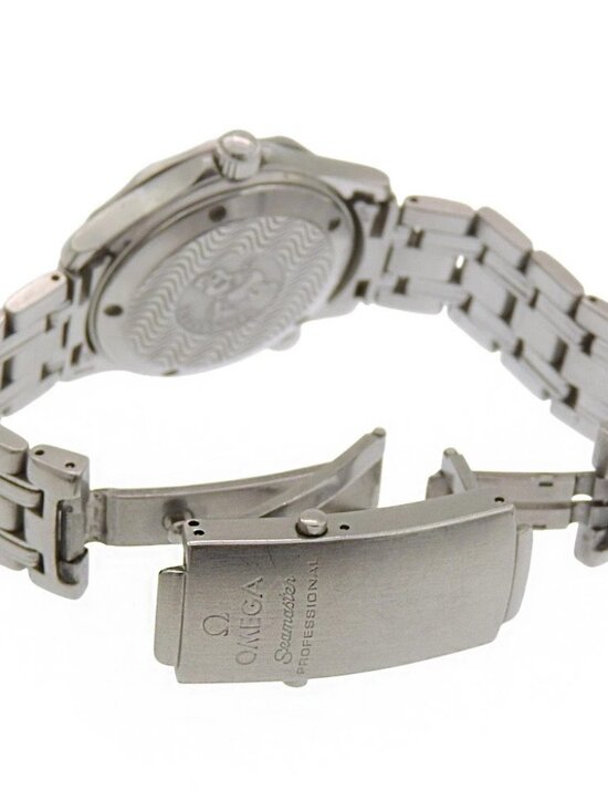 OMEGA Seamaster300M Watches 2562.80 cal.1538 NavyDial Stainless Steel Quar... main image 11